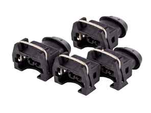 Anschlussgehäuse-Kit für Einspritzdüsen. Porsche 924S / 944 / 968 - 92861282500, 92861282501 - PSGESV